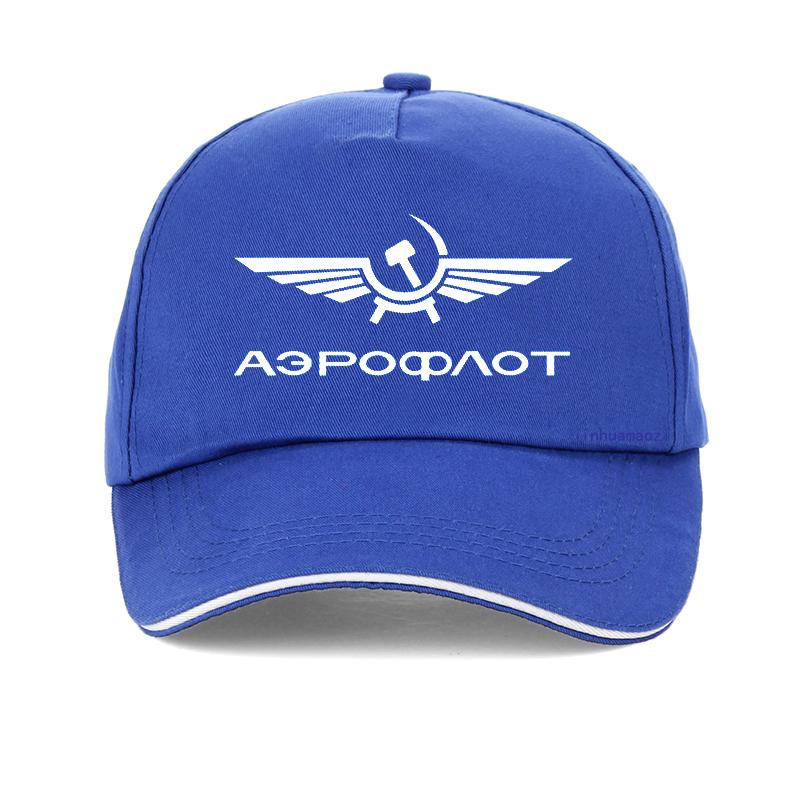 Аэрофлот Русская Авиация Пилот Аэрокосмический Авиатор Летняя Хлопковая Кепка-Бейсболка Повседневная Мода Хип-Хоп Кепка Унисекс Кепки Snapback