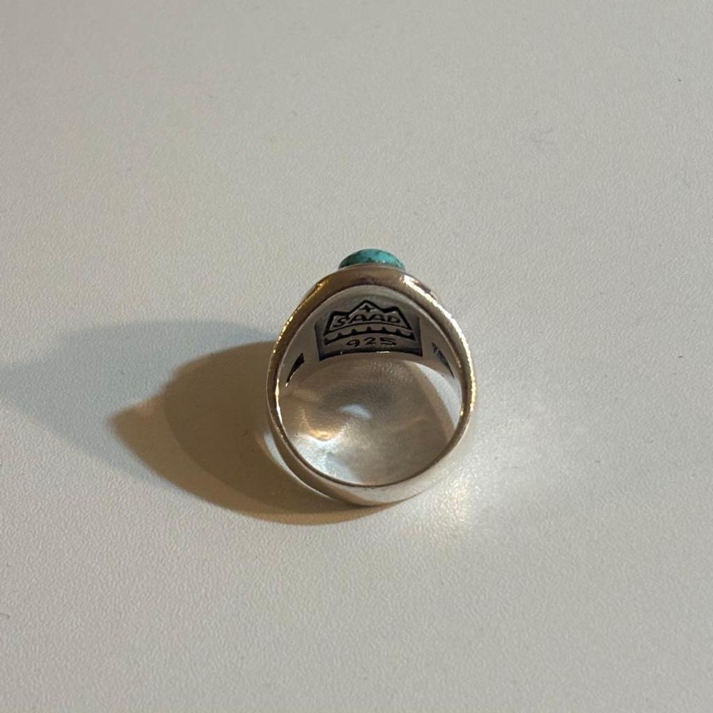 SAAD Turquoise Ring Silver 925 No. 14