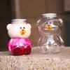 Бутылки для воды Kawaii Small Bear для молока, чая, кофе, сока, портативная питьевая чашка для дома, прозрачная бутылка для сока