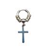 Vitange Sword Feather Cross Pendant Earrings Stainless Steel Fashion Geometric Ear Jewelry Party Gifts For Women Men