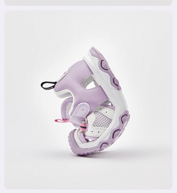 Kulomi co branded Davidella children's sandals with mesh surface, summer girls' sports shoes, river tracing shoes