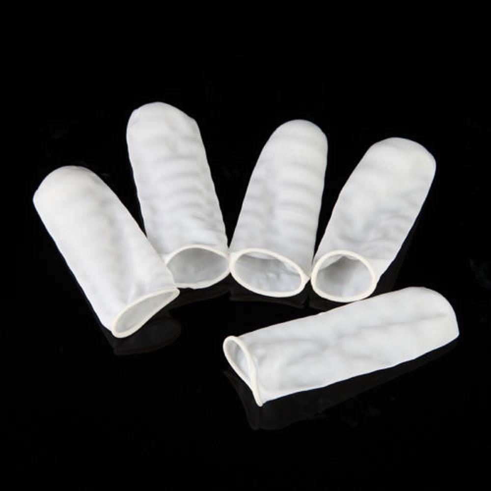 Nail Art Tool Fingertip Protective Rubber Gloves Protector Gloves Finger Cover Finger Cots