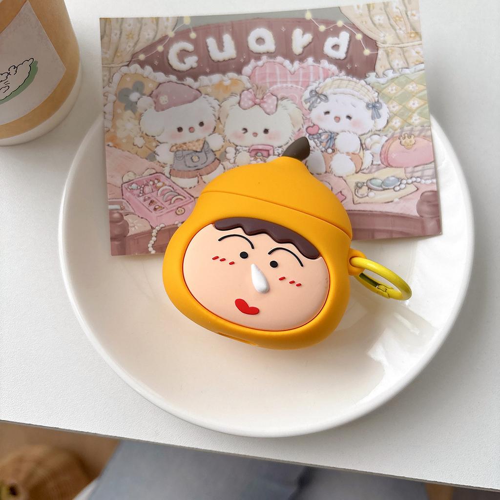 Funny gourd dumb AirPods Pro apple bluetooth headset case 1/1/1 generation cartoon protective cover for tide