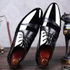 New Leather Shoes Men's Business Dress Shoes Korean Version Men's Shoes Large Size Pointed Casual Shoes