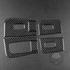 For Tesla Model Y 2025-2027 Carbon Fiber Window Lift Switch Button Control Panel Trim Cover Car Accessories Decoration Sticker
