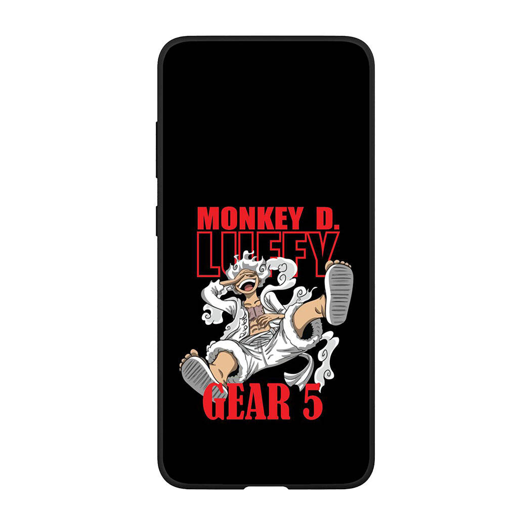 Для Samsung Galaxy S25 S24 S23 S22 Ultra FE Plus A17 A37 A57 A56 A55 A06 A16 A15 A36 A26 A35 A05 A25 A54 A34 Чехол для телефона Луффи Гир 5 Ван Пис Милый