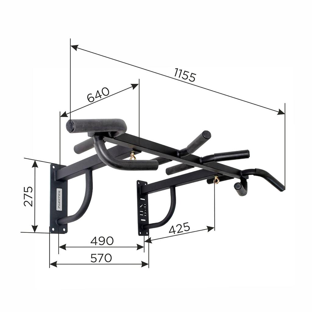 Pull Up Bar Arnold - White