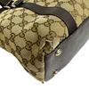 GUCCI 141470 GG pattern canvas Abbey Tote Bag Brown canvas Women Used