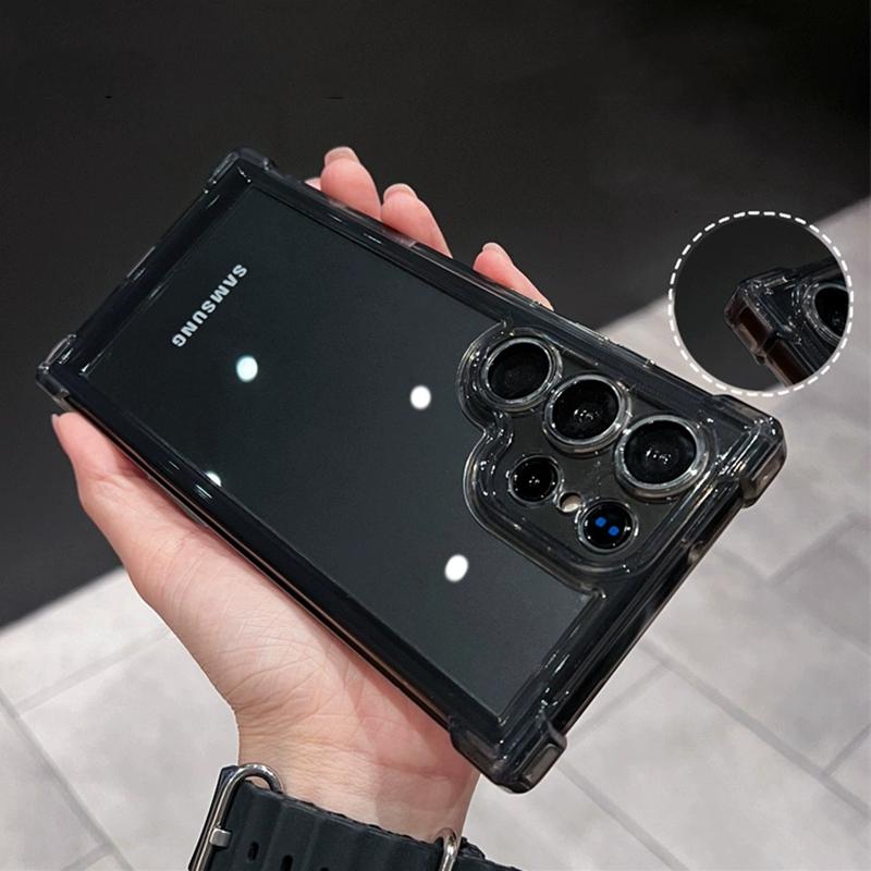 Прозрачный противоударный чехол для Samsung Galaxy S26 S24 S23 S22 FE Plus S25 Ultra A34 A54 A15 A25 A35 A55 A16 5G Акриловая крышка