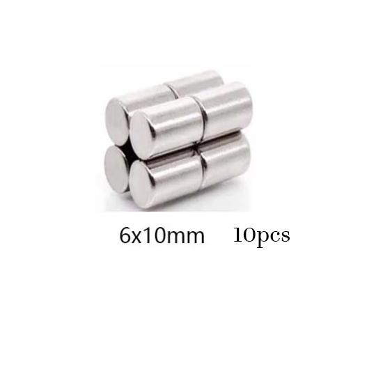 10/20/25/50 шт. 6 мм в диаметре круглые неодимовые магниты 1/1,5/2/3/4/5/6/8/10/15/20 мм толстые редкоземельные сильные поделки постоянный магнит N35