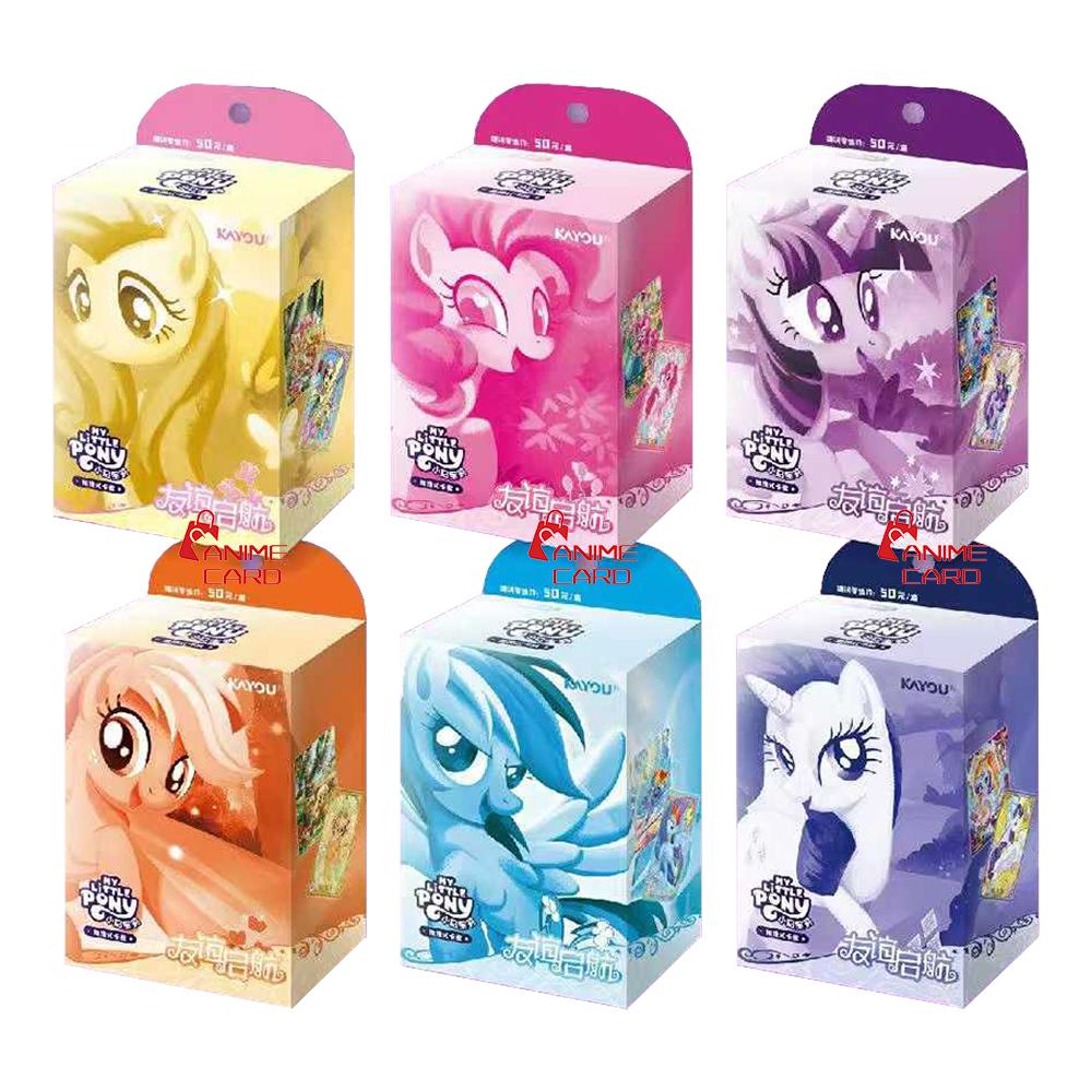 KAYOU Оригинальная карта My Little Pony 40-летний юбилей Ограниченная серия Карта Вечной Дружбы Редкая SC SGR Карты Игрушка Подарок Принцесса Карта