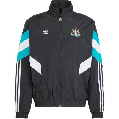 Оригинальная верхняя часть FW24 Newcastle United FC Series, удобная куртка с воротником-стойкой, мужская куртка черного цвета IX5155