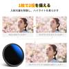 CONCEPT 49mm Multifunctional Filter Black Mist K&F 2-in-1 ND2-400 & 1/4 (Two-in-One Filter)