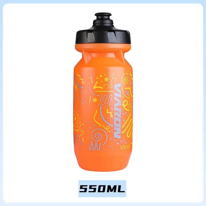 Squeeze sports water bottle, 550ml leak-proof portable cycling bottle for outdoor & bike