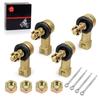 Tie Rod End Kit Left & Right For HONDA TRX250 TRX250R TRX250X TRX300EX TRX400EX TRX400X TRX450ER TRX450R 1986-2014