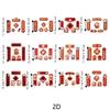 6Pcs Lightweight Chinese Sheep Fridge Magnets Set Laser Magnetic Stickers  Children Gift