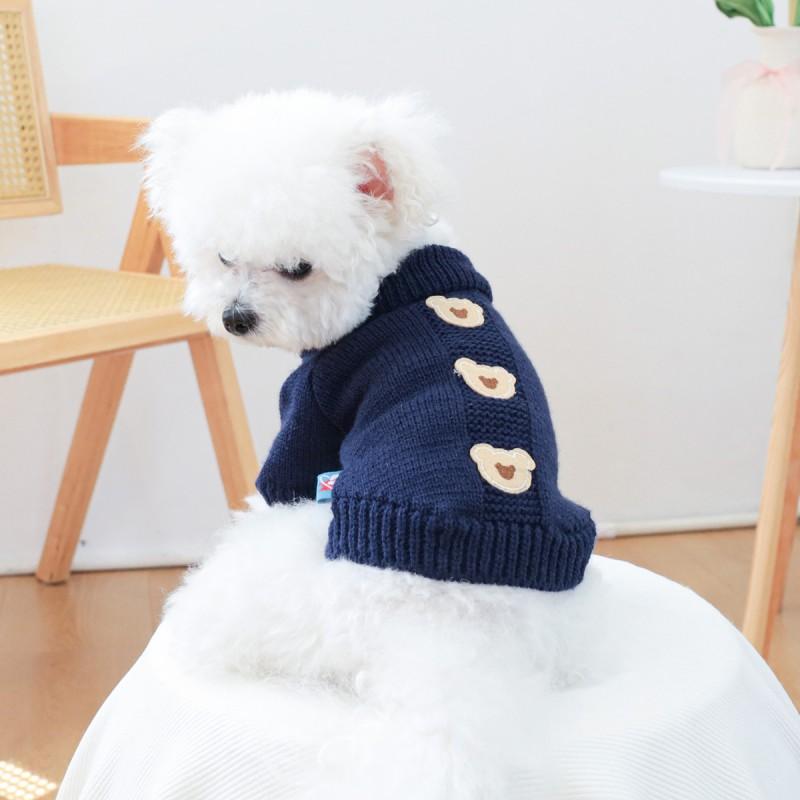 Pet Dog Cat Sweater Winter Soft Acrylic Knit Pullover Small Medium Large Dogs Cats Comfortable Casual Wear