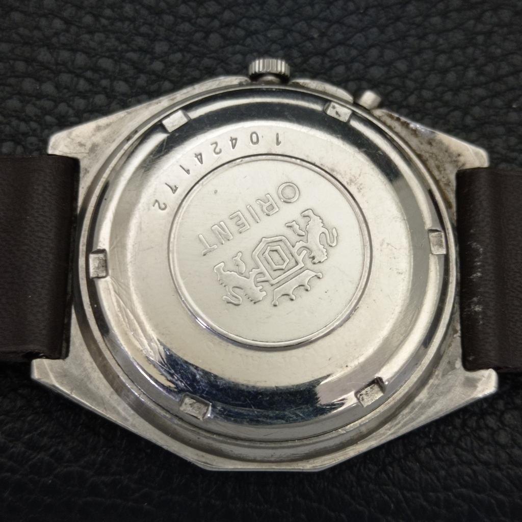 ЯПОНИЯ ВИНТАЖ ORIENT CRYSTAL АВТОМАТИЧЕСКИЕ 46941 МУЖСКИЕ ЧАСЫ С ОРИГИНАЛЬНЫМ ЦИФЕРБЛАТОМ a701889-5 R207-a701889