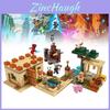 Совместимый с Lego My Villagers Attack 21160 Набор строительных блоков Игрушка для детей 800 деталей