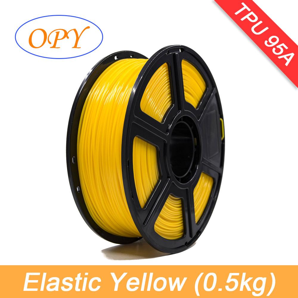285 1kg 2.85 175 Silk Printing Soft TPU Filament 3D Printer Print Making Machine for Plastic Rods