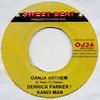 7-дюймовая пластинка DERRICK PARKER CANDY MAN Ganja Anthem NONE Sweet Beat Ямайка Регги Ска Даб Б/у