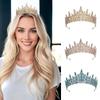 Luxury Crystal Diamond Bridal Crown Headband - Elegant Wedding Hair Accessory