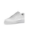 Nike Air Force 1 07 LV8 Reflective Swoosh — мужские кроссовки White Dark Marina Blue FB8971-100
