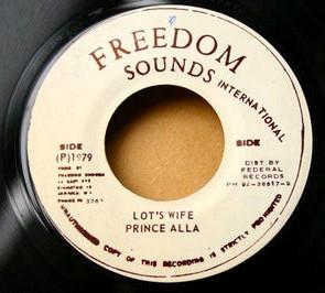 7-дюймовая пластинка PRINCE ALLA THE SOUL SYNDICATE Lots Wife NONE Freedom Sounds 1979 Ямайка Регги Ска Даб Б/У