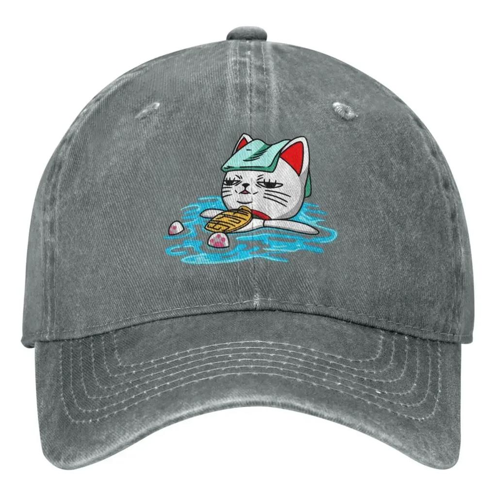 Dandadan Turbo Granny Denim Baseball Cap Japanese Anime Outdoor Gym Trucker Hat Summer FeUnisex Unisex yk Sunshade Baseball Caps