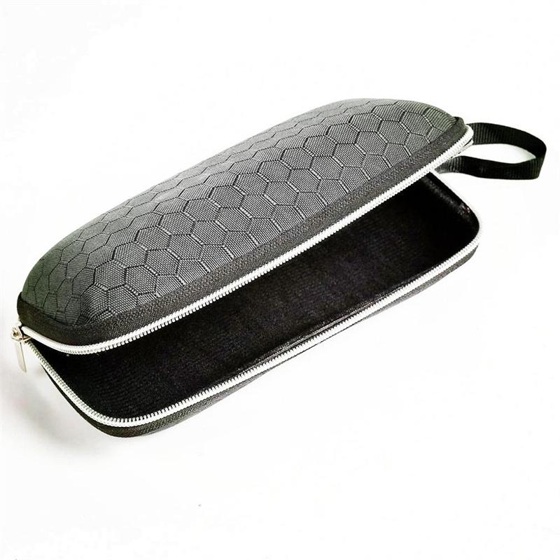 Модный футляр для очков на молнии, жесткий футляр для очков, портативная прямоугольная коробка, аксессуары для очков
