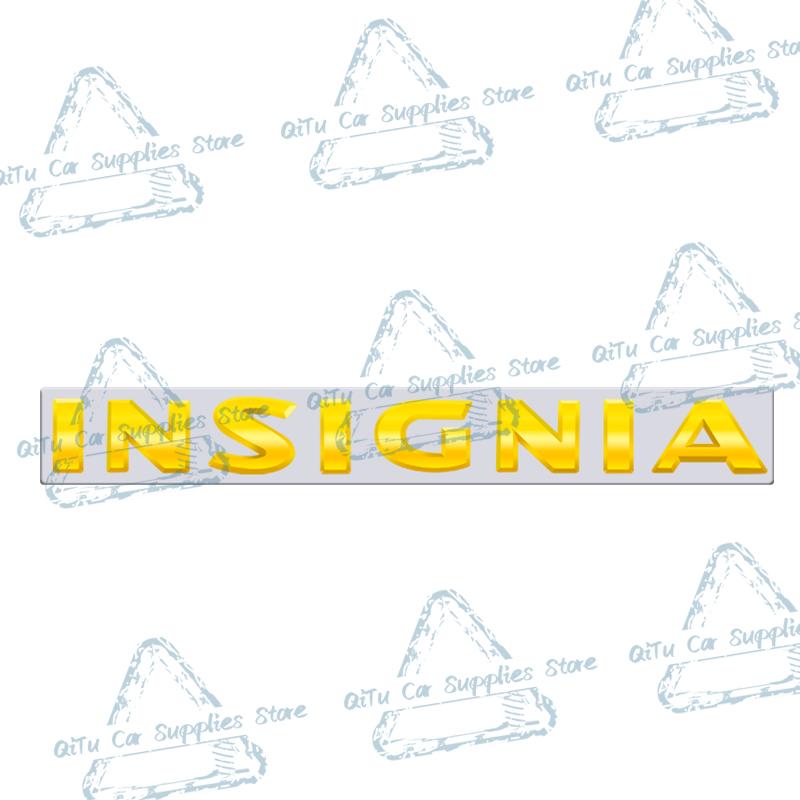 Car Styling Metal Insignia Emblem Lettering Logo High Quality Car Rear Trunk Badge Decor Sticker For Opel Vauxhall
