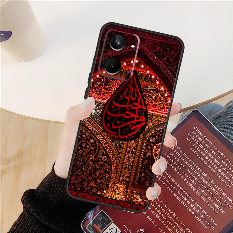 Чехол Imam Hussain Shia Ali для Realme 14 12 10 11 13 Pro Plus GT 6 6T 5 GT7 Pro C61 C55 C51 C21Y C25S C67 C75 C53