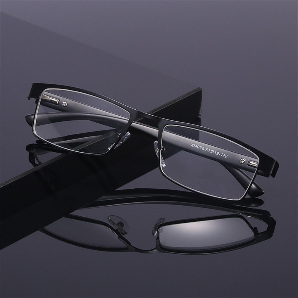 Fashion Vintage Classic Optical Frame Business Reading Glasses Ultra Light Glasses Eye Protection