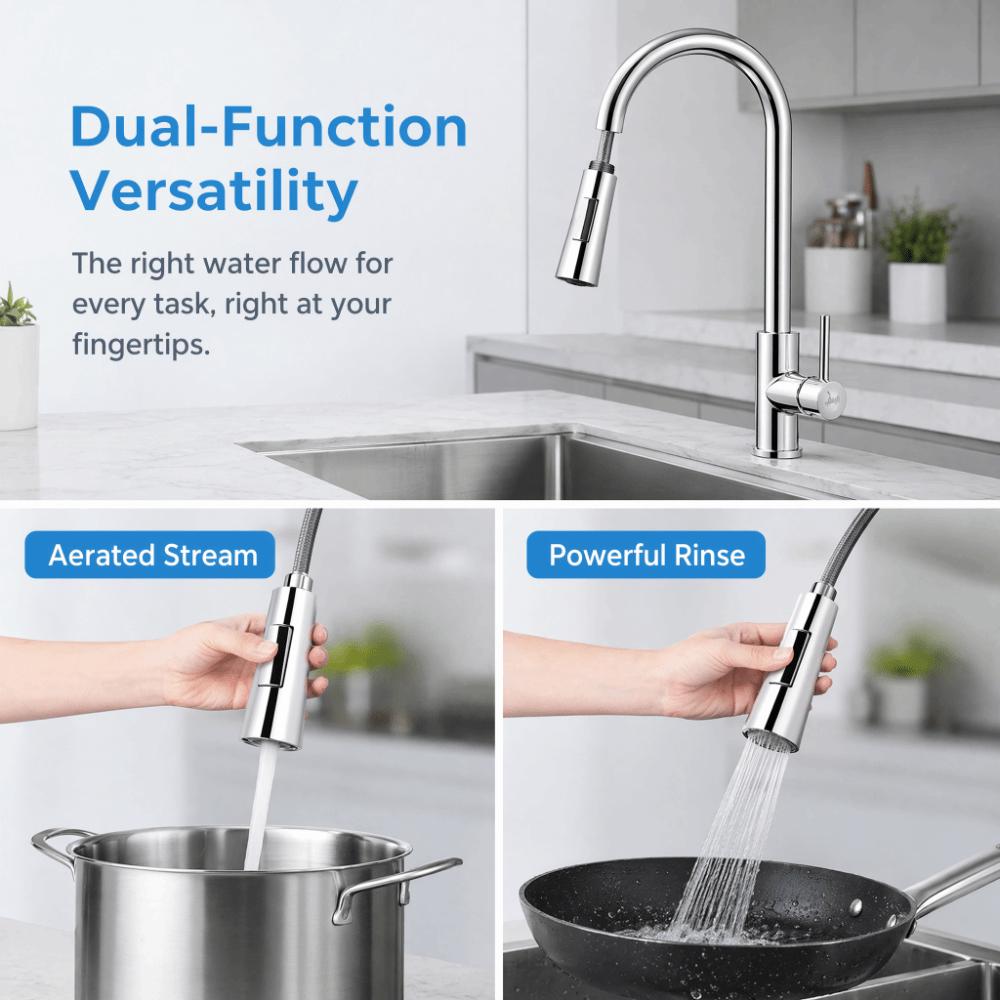 Pull Down Faucet Head Pull Out Sprayer Head Universal Sprayer Nozzle RV