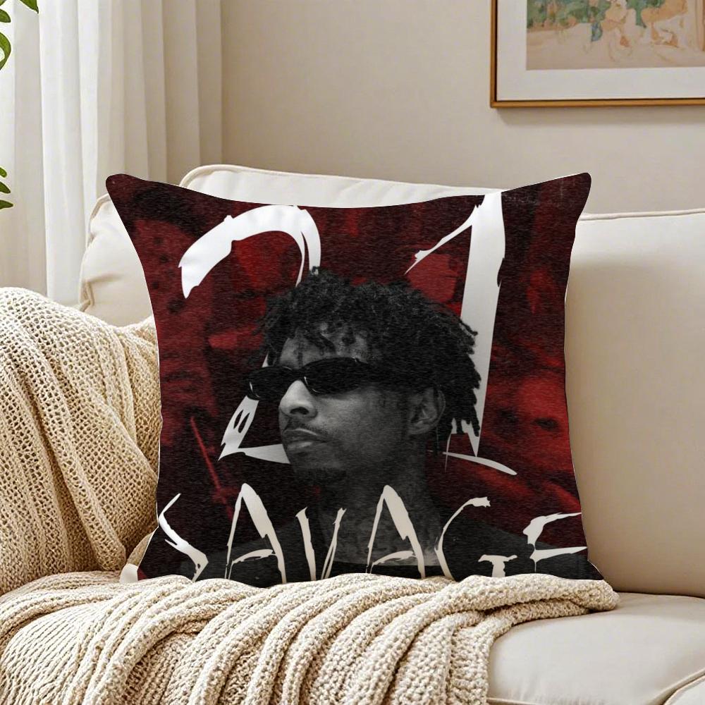 Singer 21 SSavages Cushion Cover Pillowcase Antidustmite living Room Sofa Decor Cushion Room