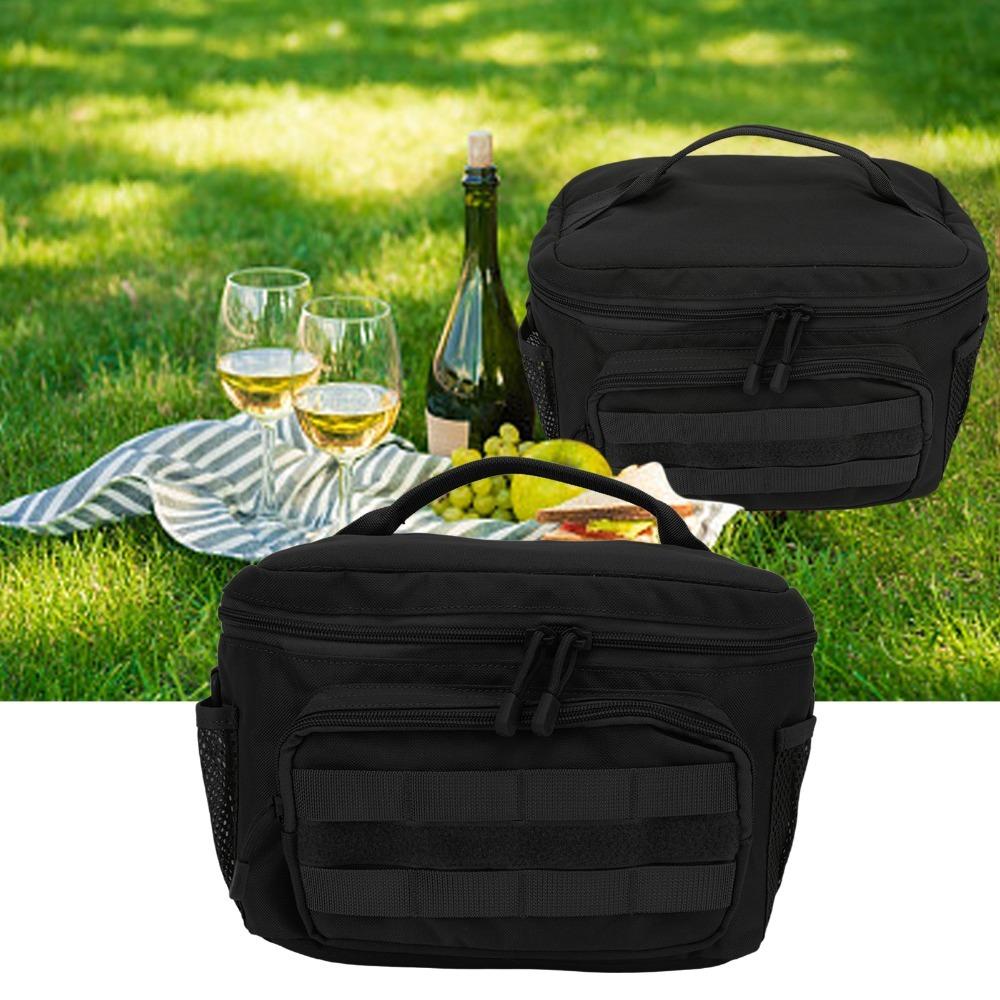 Adjustable Strap Thermal Lunch Box Leakproof Picnic Bag Soft Insulated Lunch Bag Travel