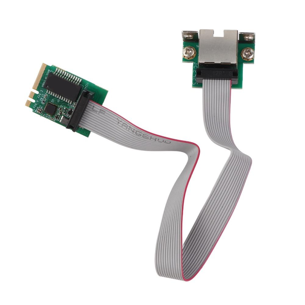 RTL8111H Chip M.2 Ethernet Network Card Single Port RJ45 PCIe Network Card Home Server
