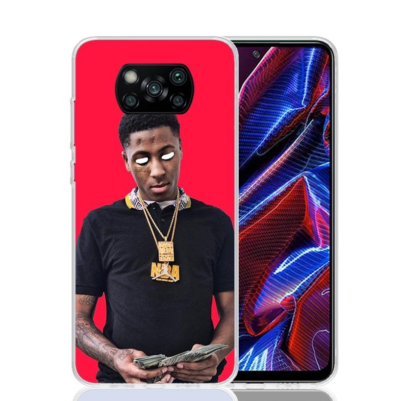 YoungBoy Never Broke Again Case Phone Cover for Xiaomi Poco X3 Nfc X5 X6 X7 X4 Gt F7 Ultra F6 F5 Pro F4 F3 M5S M5 M4 M3 5G Trend