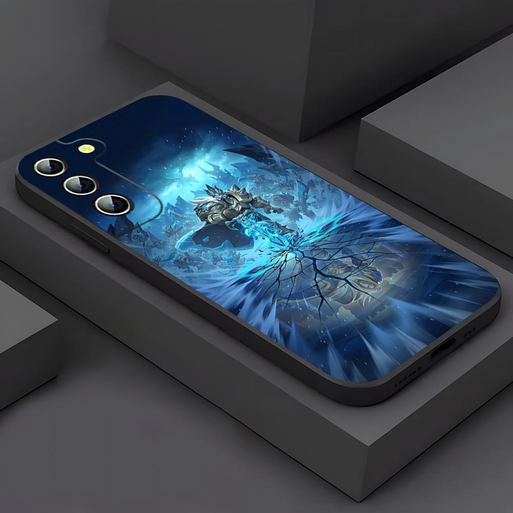 Чехол для телефона W-World Of W-Warcraft W-Wow для Samsung S25 Ultra S24 S22 S23 S20 Fe S21 Plus A54 A34 A16 A53 Задняя крышка