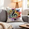 Art Sheet Music Printing Cushion Cover 1Pcs Decorative Covers Soft Cushion Case For Sofa Couch Decor 40X40 45X45 Pillowcases