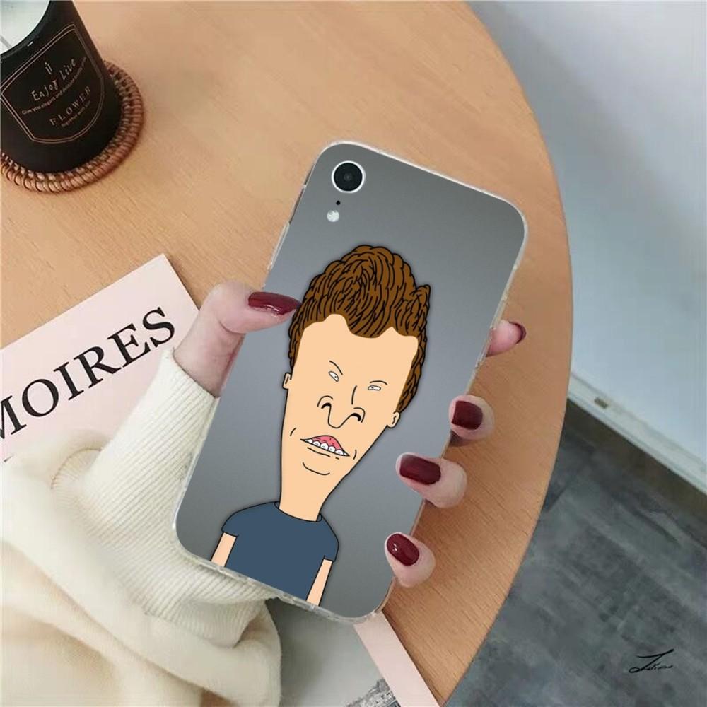 Чехол для телефона Beavis And Butthead для iPhone 8 7 6 6S Plus X SE 2020 XR XS 14 11 12 13 Mini Pro Max Чехол для мобильного телефона