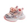 Soft Sole Breathable Mesh Sneakers Toddlers Ages 1-5 Years Non-Slip Lightweight Kids Running Shoes With Hook Loop Closure