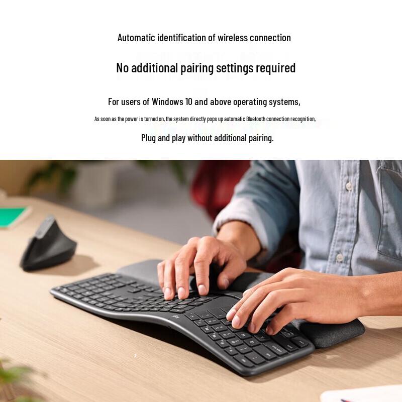 Logitech Ergo K860 Ergonomic Split Wireless Keyboard