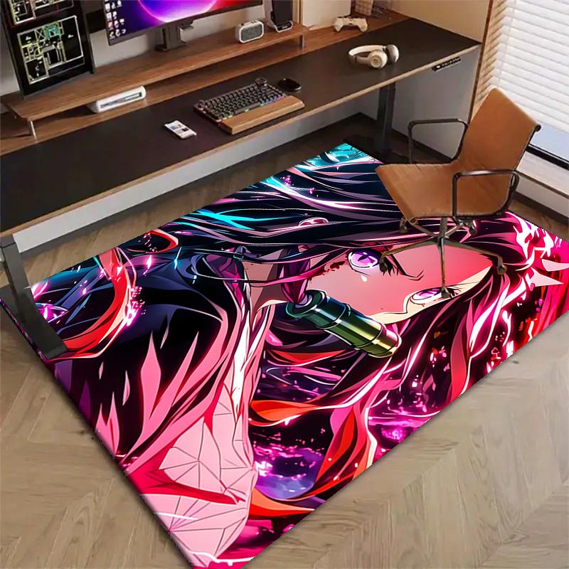 nezouko6Printed Area Rug Carpet for Bedroom Living Room Home Decor Rugs Mat Non Slip Mat Rug for Bedside