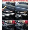 PU Leather Armrest Box Cover Pad Skin Fit For Honda Civic 2016- Black