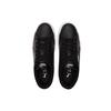 Puma Платформа Прочные Нескользящие Низкие Кроссовки Женские Кроссовки Черные Белые 384617-02