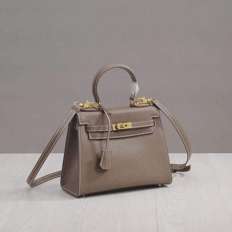 Женская мини-сумка через плечо из натуральной кожи с принтом пальм