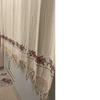 Handmade Canvas and Lace Cotton Authentic Curtain