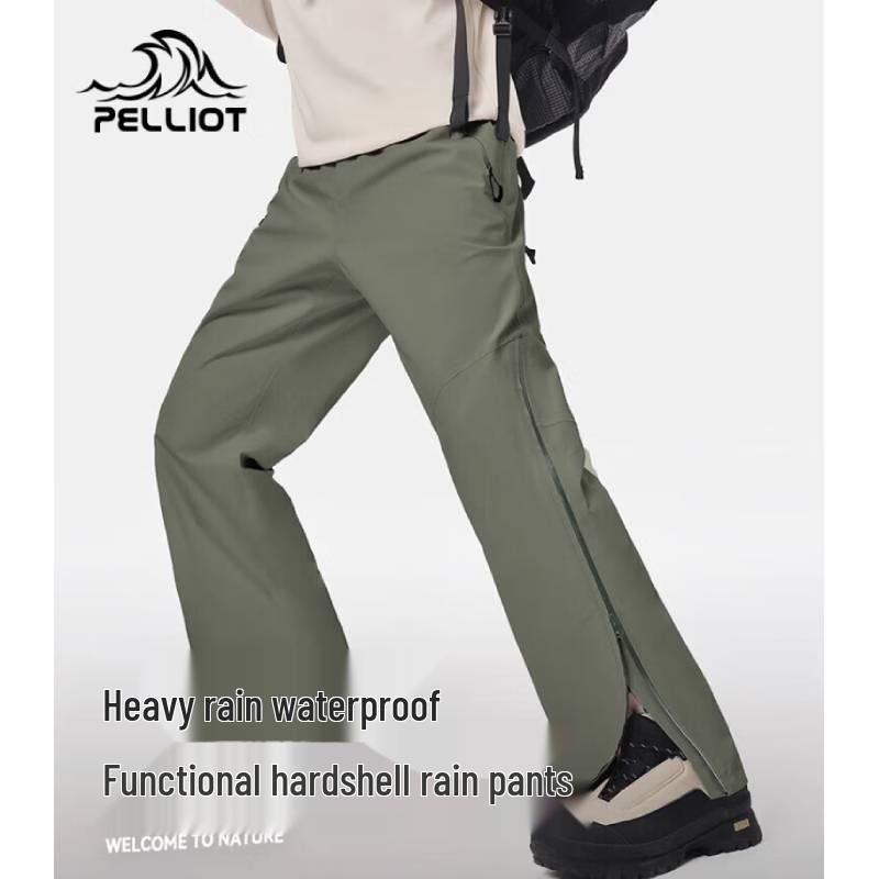 Pelliot Men's Hardshell Waterproof Trekking Pants