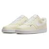 Nike Court Vision Low Next Nature Женские кроссовки цвета слоновой кости кремово-белые черные FV9952-100